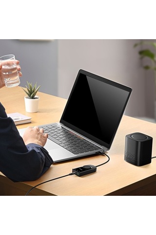 Ebitda Ugreen 50599 Usb Ses Adaptörü 3.5mm Mic 1m, Harici Ses Kartı, Trrs Ctıa Destekli