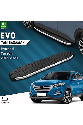 S-dizayn Hyundai Tucson 3 Evo Krom Yan Basamak 173 Cm 2015-2020