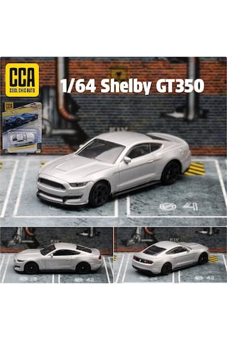 Cca Premium Series Ford Mustang Shelby Gt350 Gümüş 1/64 Model Araba