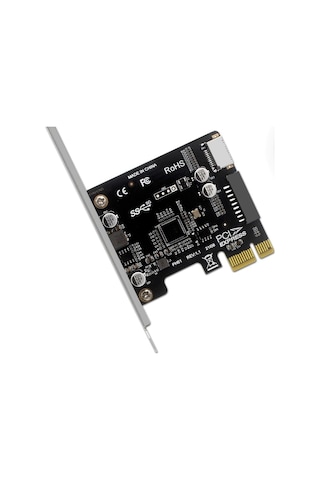 4614 Pci-e Express To Type-e Usb 3.0 19 Pin Vl805 Anakart Ön Pane