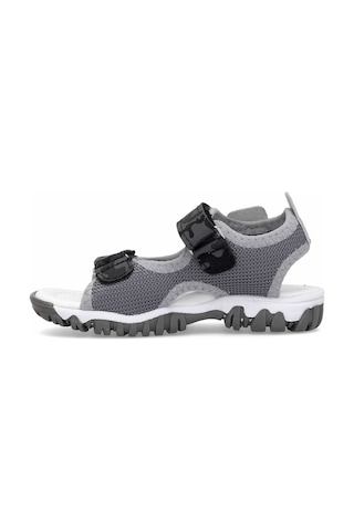 Elit Şa-p-022-25y Patik Erkek Çocuk Düz Sandalet Gri Gri