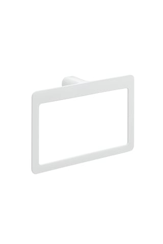 Pirenei Havluluk, Yuvarlak, 23 Cm - Mat Beyaz