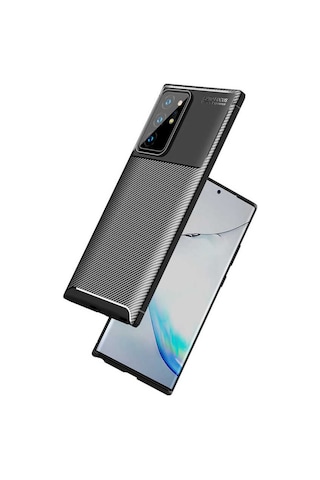 Samsung Uyumlu Galaxy Note 20 Ultra Kılıf Zore Negro Silikon Kapak-Laci