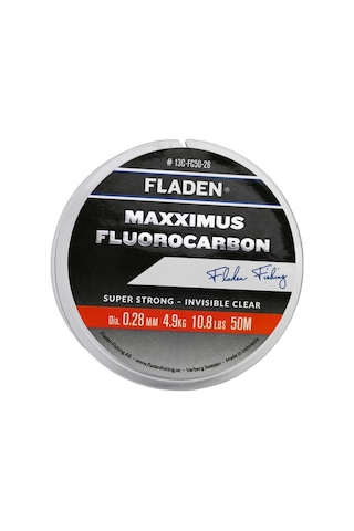 Fladen Maxximus Fluorocarbon Misina 50m 0.31