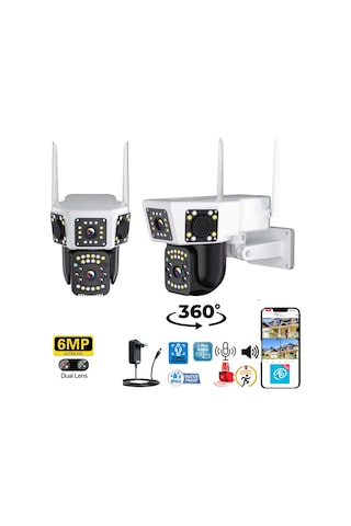 O-kam 3014 6mp Wifi Ip Güvenlik Kamera - Gece Görüşlü, Hareketli