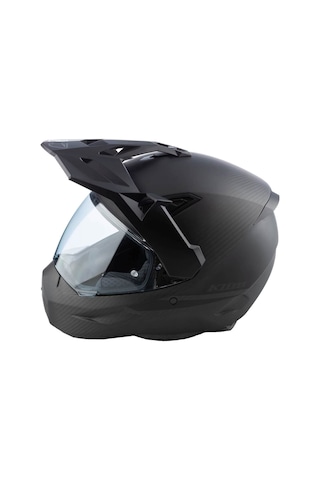 Klim X1 Alpha Matt Carbon Korumalı Adv Kask Mat Siyah