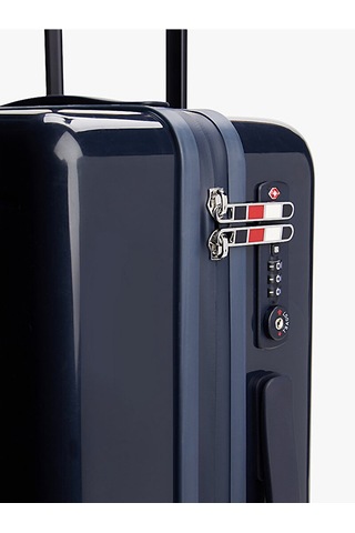 Tommy Hilfiger Unisex Kabin Boy Valiz Aw0aw17829dw6 Blue
