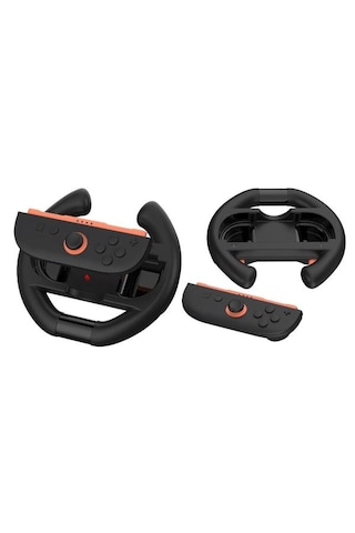 Nintendo Switch 2 Direksiyon İkili Paket Siyah Nintendo Switch 2 Wheel