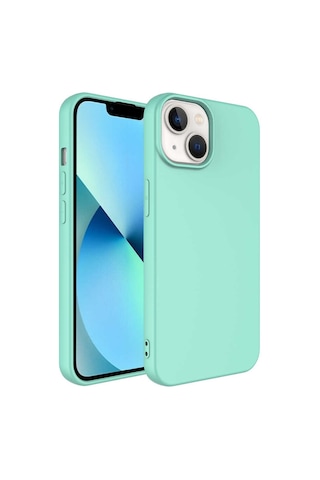 Apple Uyumlu iPhone 14 Plus Uyumlu Zore Mara Lansman Kılıf-açık Yeşil Açik Yeşil -