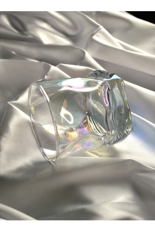 Hologramlı Viski Kokteyl Bardağı Kadehi Pinterest Meşrubat Bardak- 2'li 280 Ml Çok Renkli