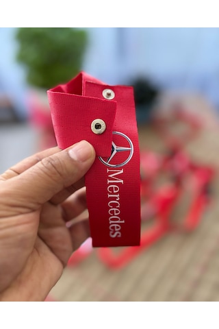 Mercedes Tasarımlı, Kırmızı Renk Yüksek Kalite Tampon & Çeki İpi