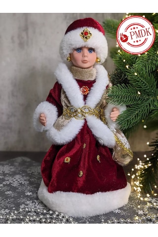 Kaemingk Yılbaşı Ağacı Süsü İçin Kar Kraliçesi Figürü, 30 Cm 168668185