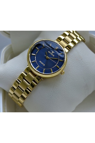 Raymond RYM21005 Gold Blue Kadın Kol Saati
