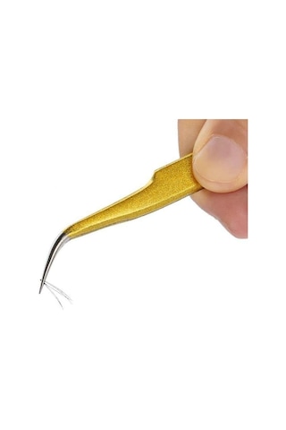 Merttools Paslanmaz Çelik Eğri Uçlu Cımbız