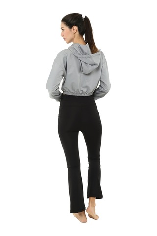 Scorp Joy İspanyol Paça Toparlayıcı Cepli Spor Tayt Siyah