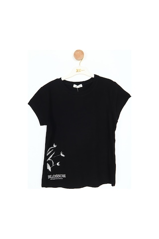 Xo Kids Kız Çocuk Tişört 8-14 Yaş 38404 Siyah