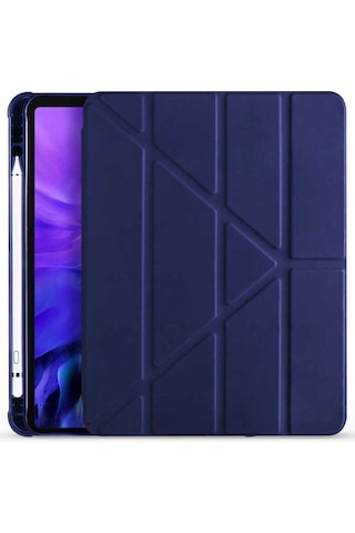 Xiaomi Uyumlu Mi Pad 5 / 5 Pro Kılıf Tri Folding Smart With Pen Case