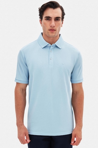 D's Damat Ds Damat Regular Fit Açık Mavi Pike Dokulu T-shirt 4hc146551001m 603922
