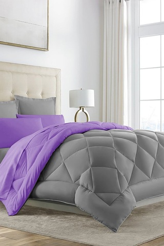 Alla Turca Çift Taraflı Lux Uyku Seti- Tek Kişilik- Özel Çantalı Lastikli Çarşaflı 2 Yastık Kılıflı