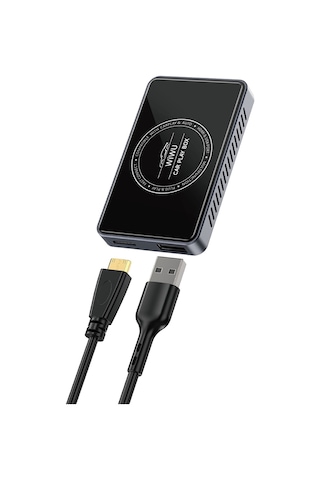 Wiwu Wi-cp004 Hdmı Girişli Bölünmüş Ekran Özellikli Carplay Wireless Adaptör Dual Wifi 2.0 Siyah Diğer
