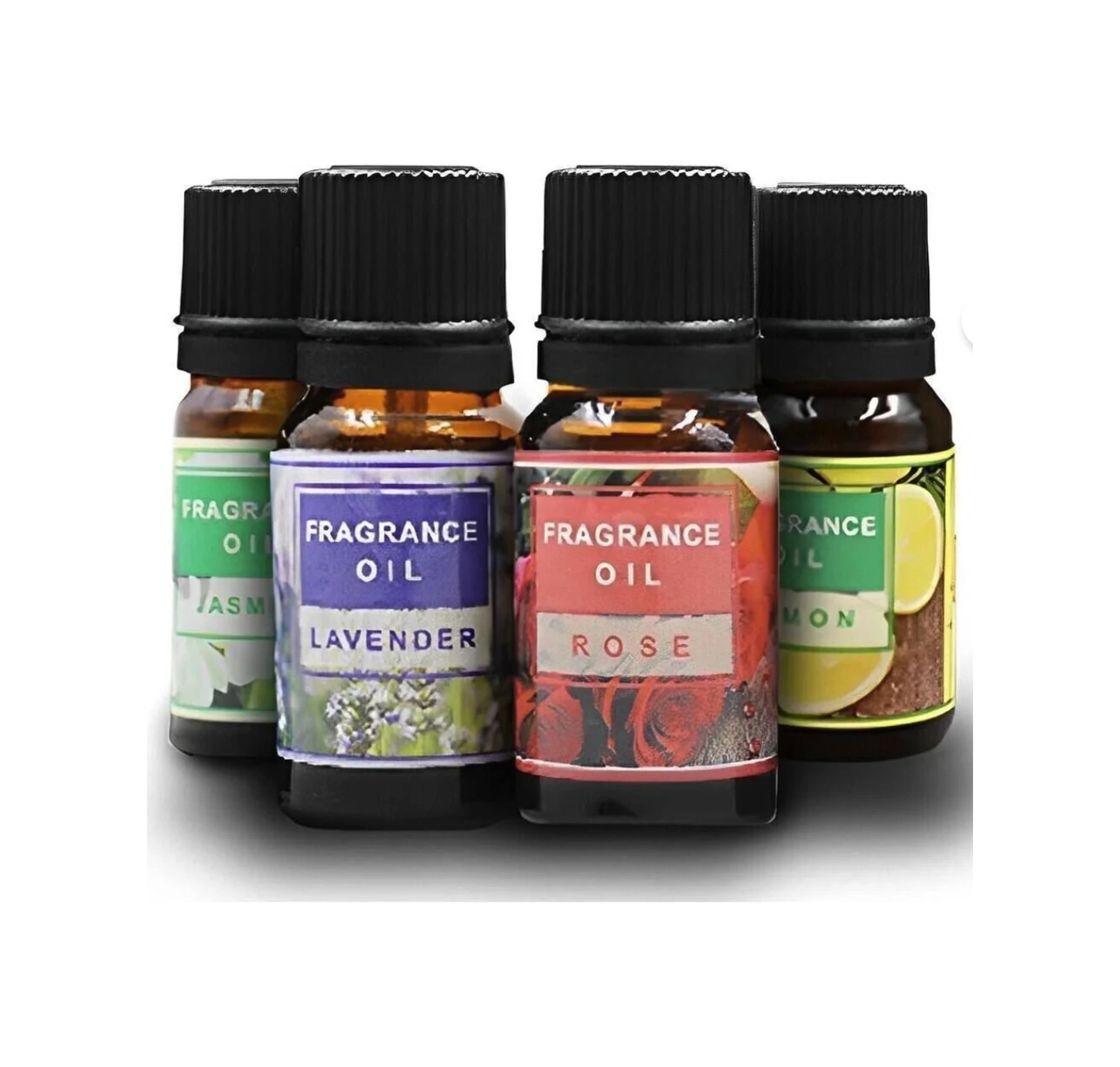 4 Lü Aromaterapi Yağı Hava Nemlendirici Buhar Makinası Için Uçucu Yağ Aroma Yağı Difüzör Yağı Koku