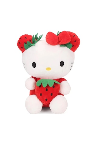 Hediye Nest Hello Kitty Kırmızı Peluş 35cm