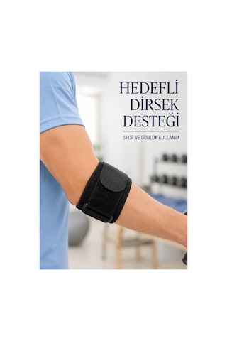 Sporcu Dirsek Bandı Tenisçi Golfçü Dirseği İçin Epikondilit Bandajı - Çok Renkli
