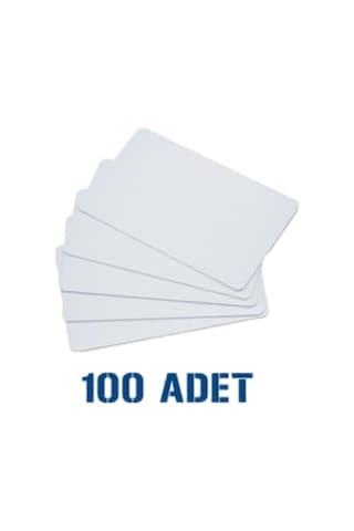 Baskısız Boş Beyaz Pvc Kart 100 Adet Baskısız Boş Beyaz Pvc Kart 100 Adet