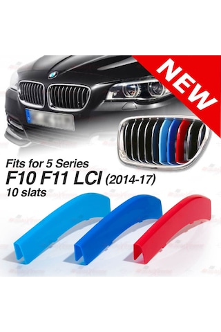 Bmw F10 M5 Panjur Şeridi Arması 5 Serisi