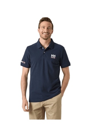 Helly Hansen Helly Hansen Toulon Graphic Erkek Mavi Polo Tişört 0021 Lacivert