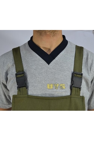 Iş Tulumu Bahçıvan Ilave Dizlikli Haki