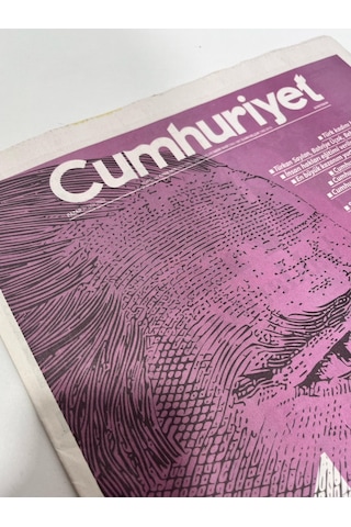 29 Ekim 2023 Cumhuriyet Gazetesi Eki Çağdaşlaşma Teşhir Ürün