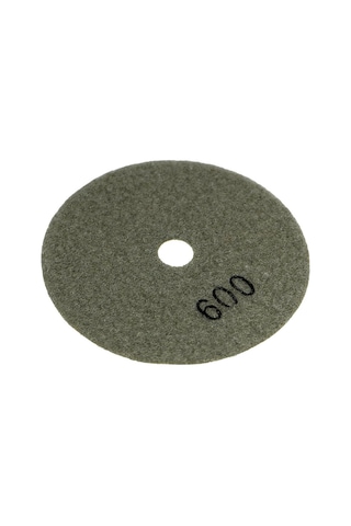 6554 Granit Mermer Taş Parlatma Polisaj Ped 100 Mm - 600 Kum