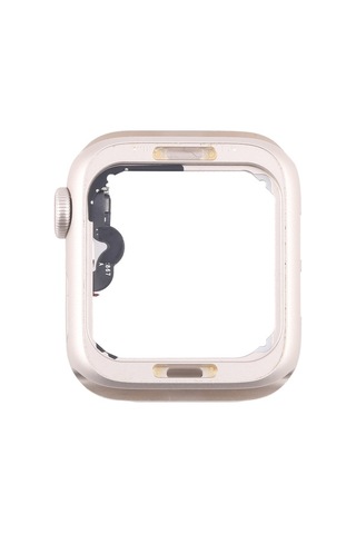 Tongxida 2022 İçin Uyumlu iOs Watch Uyumlu 44mm Alüminyum Orta Çerçeve Plakası Lte Taç Spin Flex Kablo Starlight