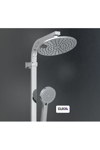 Duxxa Como 500 Tepe Duş Seti Krom D.170.5.c Krom