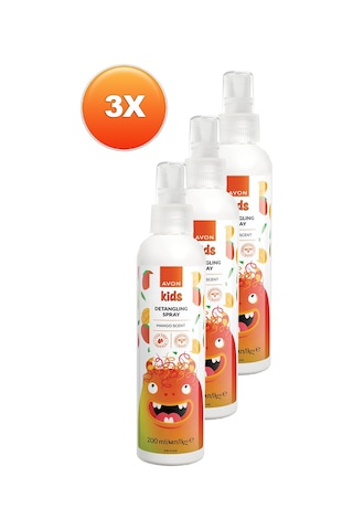 Avon Mango Kokulu Saç Açıcı Sprey 3 x 200 ML