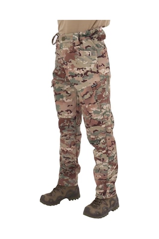 Sıngle Sword Outdoor Softshell Su Geçirmez Erkek&kadın Kışlık Kayak Pantolonu Multicam - 676959210 Multicam