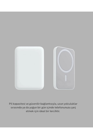Gldısptm Xuczzzlf100magsafe Magsafe Battery Pack Kablosuz Hızlı Şarj, Kompakt Ve Taşınabilir Güç B Lightning