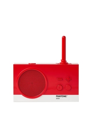 Lexon X Pantone Tykho 3 Bluetooth Hoparlör Ve Radyo Kırmızı