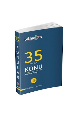 Açık Lise Tv 3'Lü Set