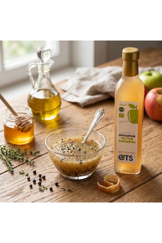 Ots Organik Elma Sirkesi 500 ML