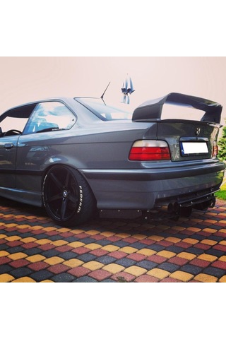 Bmw E36 Çift Kat Spoiler  Fiber