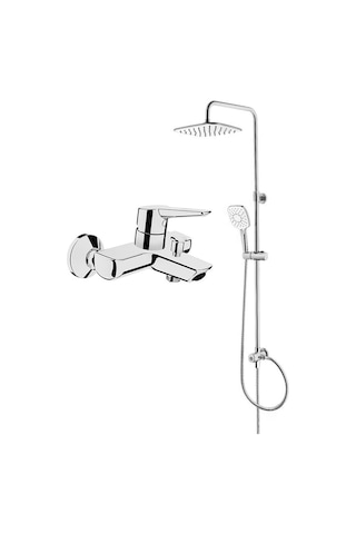 Artema Solid S A42444 Banyo Batarya Artema Ls20 A45787 Tepe Duş Seti Krom