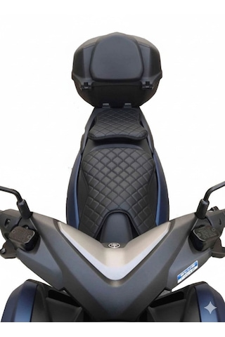Viscos Air Teknolojili Deri Motosiklet Konfor Sele Pedi 2 Parça Uzun Yol Rahatlığı