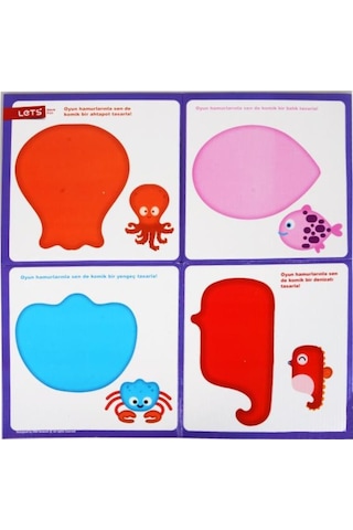 Let's Deniz Canlıları Oyun Hamuru Seti