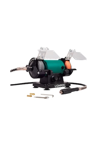 Vonroc Tezgah Spiralli Taş Motoru - 150W – 75Mm