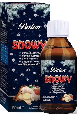Balen Snowy Şurup - Zencefil Eki Ihlamur Eki Balen Snowy Şurup - Zencefil Eki Ihlamur Eki