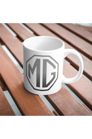 Applucky Mg Logo Tarihçesi Baskı Kupa Bardak Beyaz
