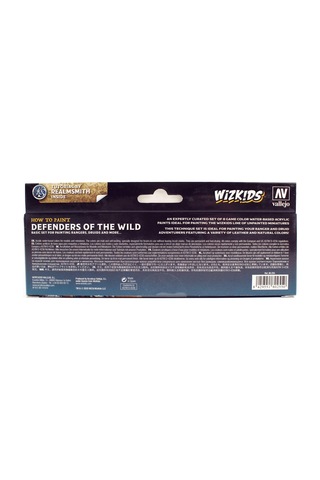 Vallejo 80255 8x8 Ml. Defenders Of The Wild, Wizkits Serisi Model Boyası Seti Renkli