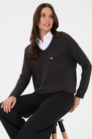 U.S. Polo Assn. U.s. Polo Assn. Kadın Antrasit Kazak /triko 50313598-vr006